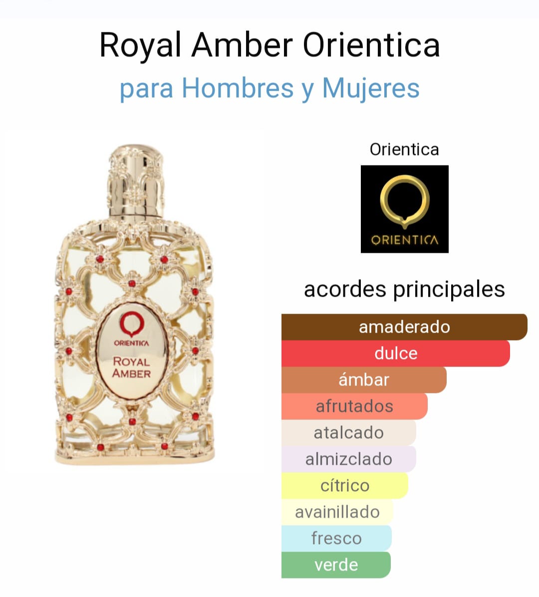 Orientica ROYAL AMBER - Unisex