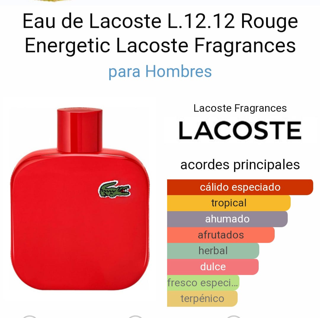 Lacoste Rouge - Hombre