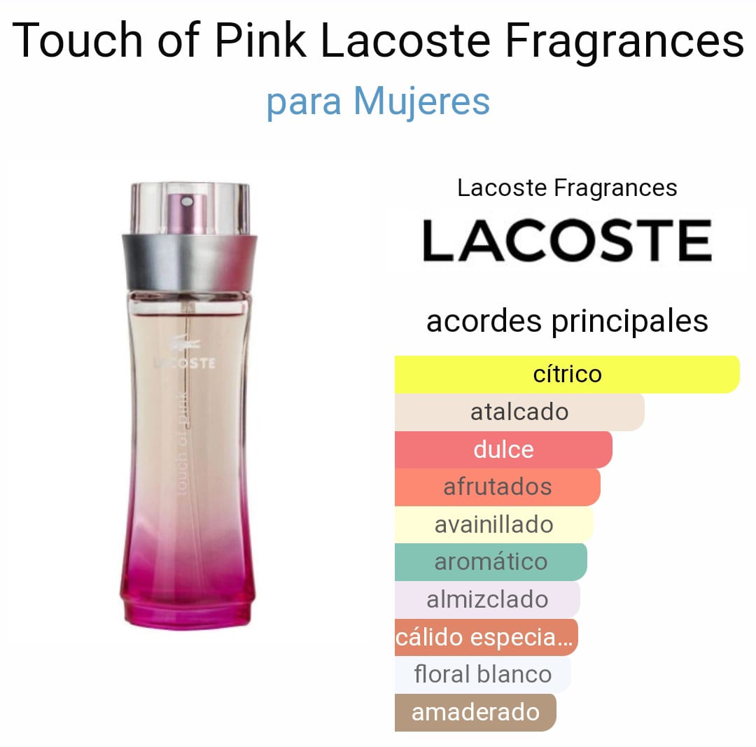 Lacoste Touch of pink - Mujer