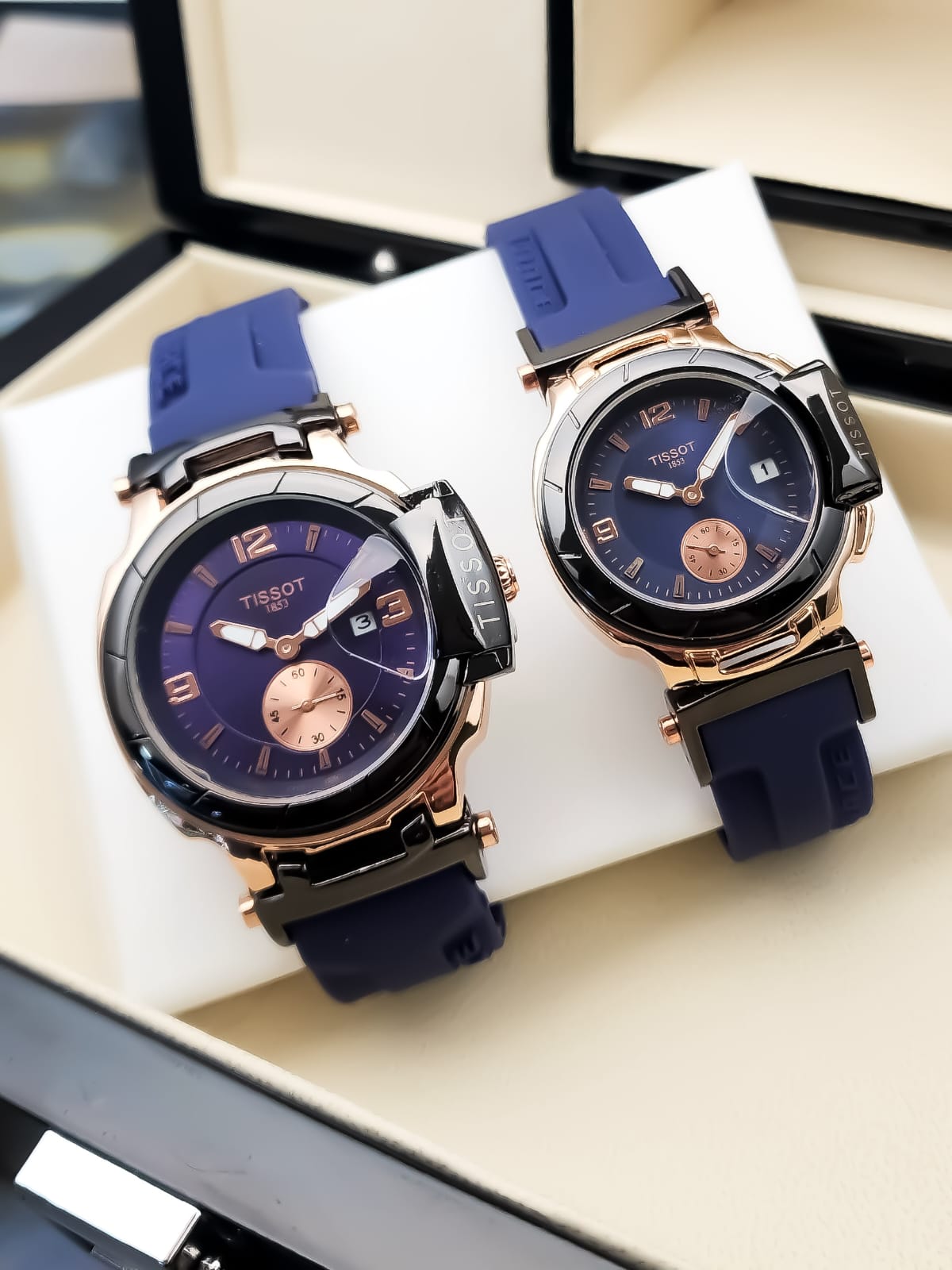 Tissot PAREJA Blue - FOR LOVERS