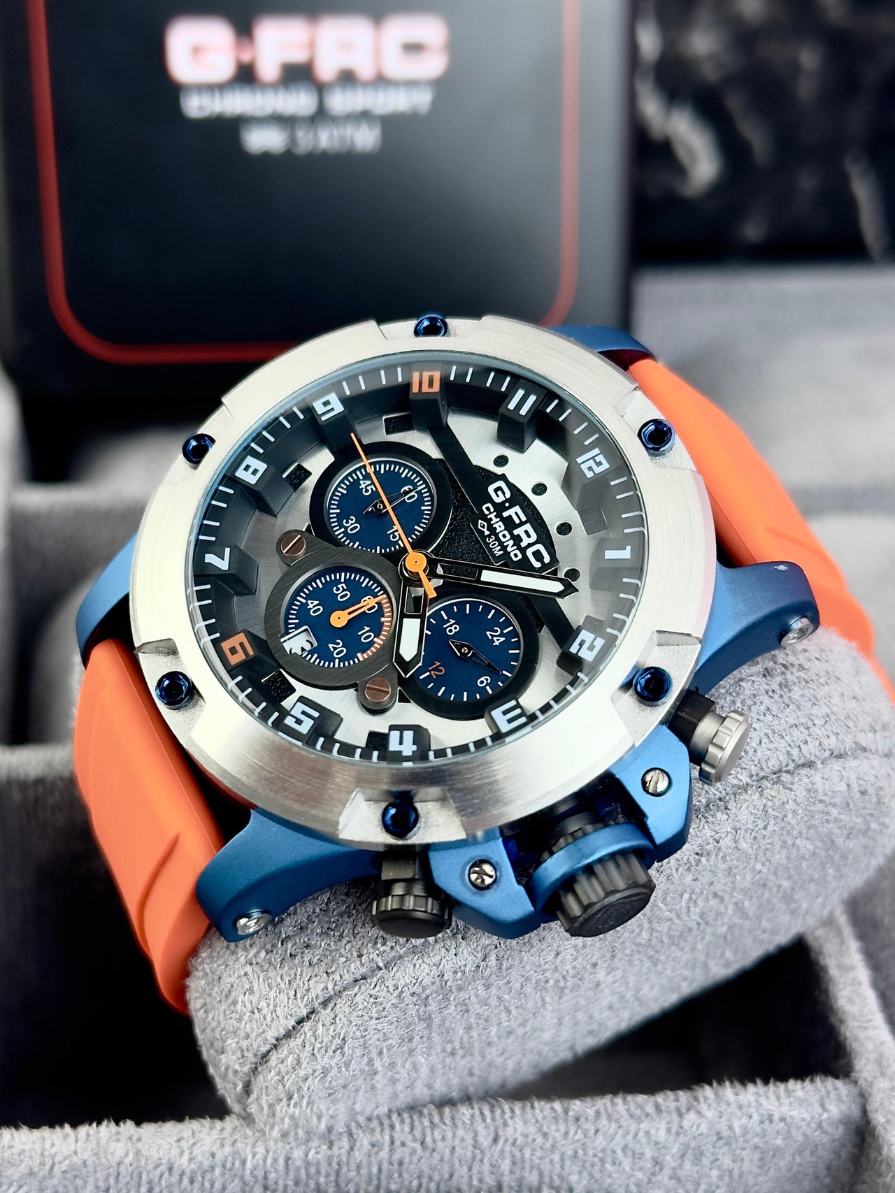 G-Force Cronografos H3958G BLUE/ORANGE