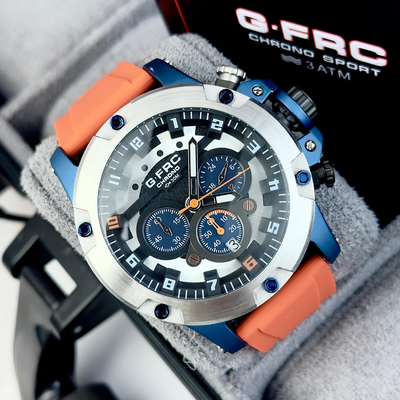 G-Force Cronografos H3958G BLUE/ORANGE