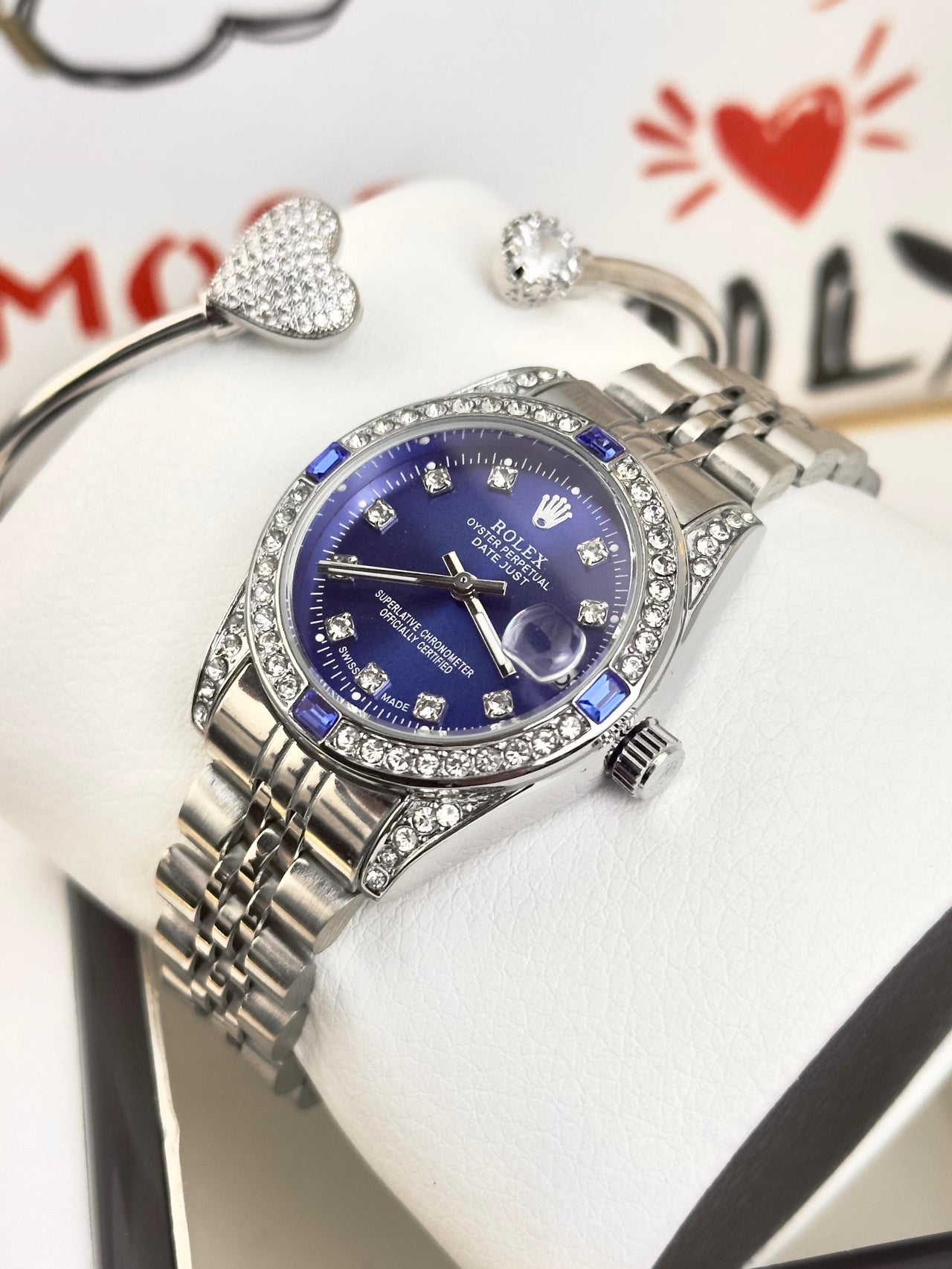 Rolex Dama piedras RXPT12