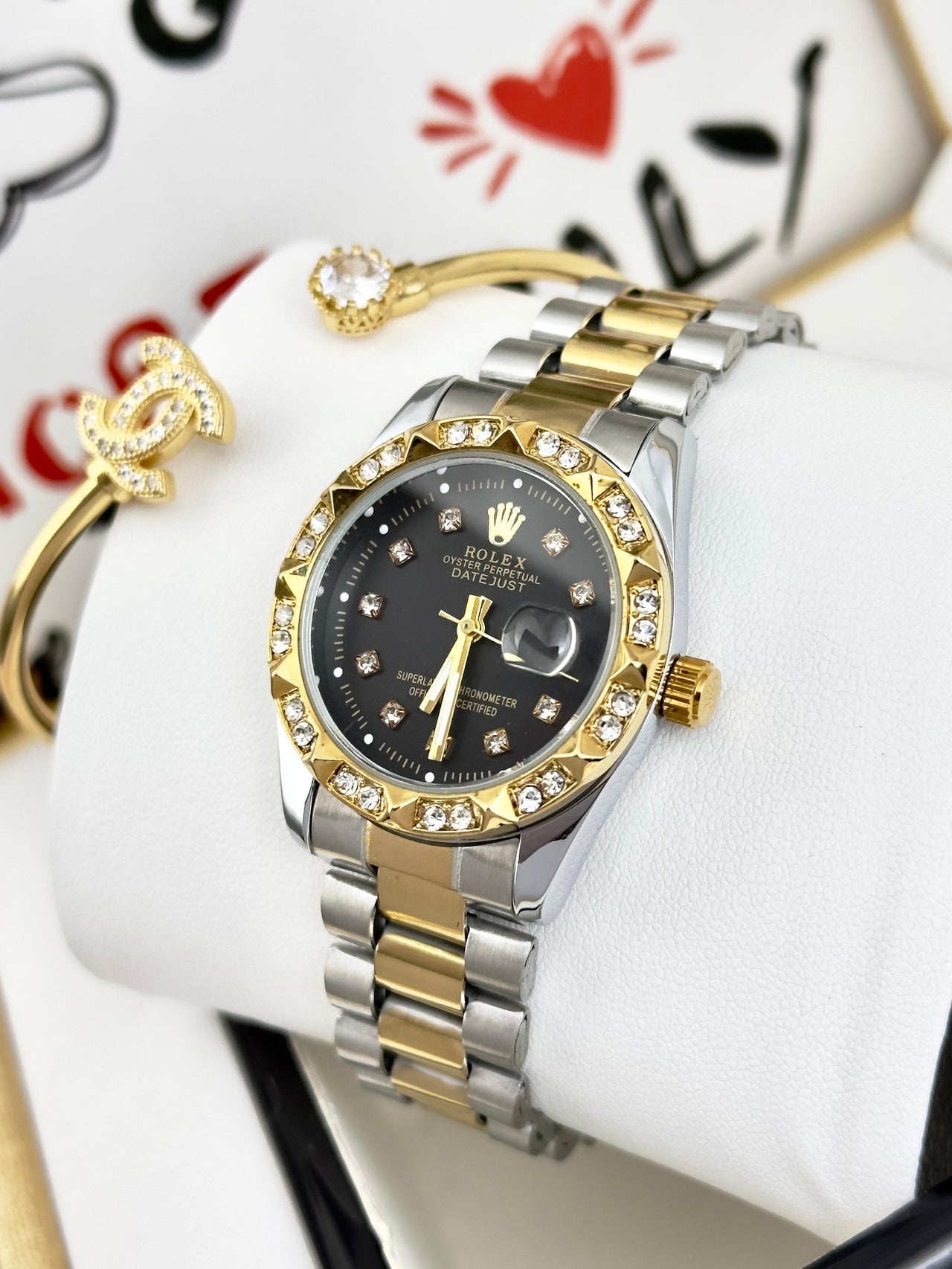 Rolex Dama piedras RXP82