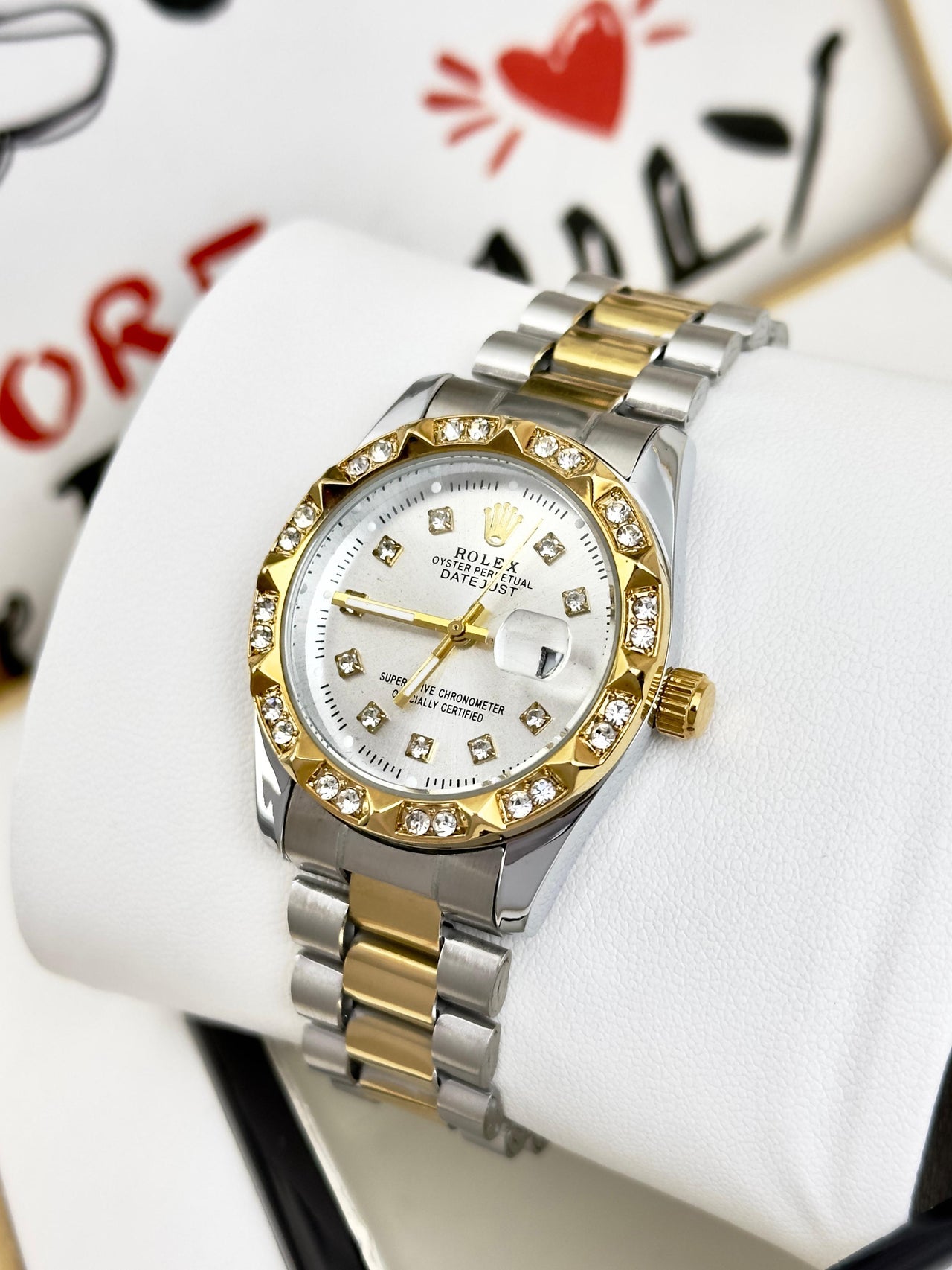 Rolex Dama piedras RXP86