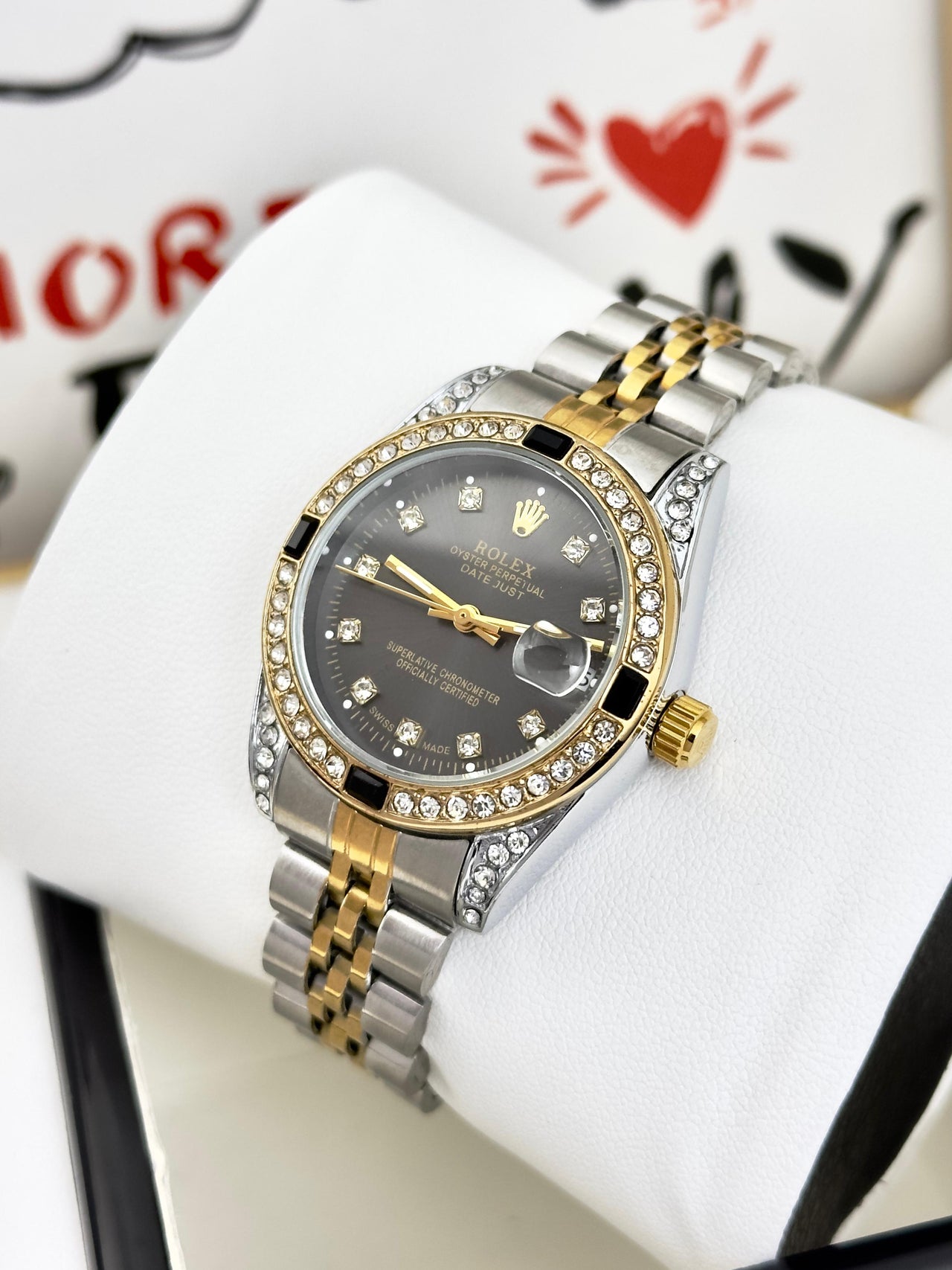 Rolex Dama piedras RXPT04